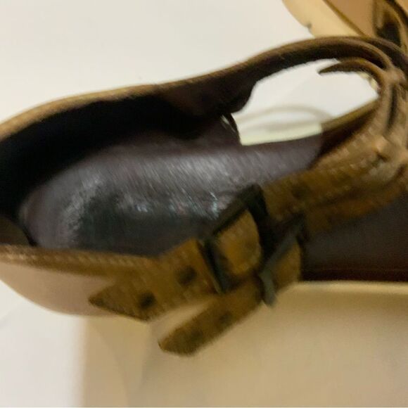 Roan By Bed Stu Ibis Studded Ankle Leather Platform Boho Sandals Shoes - Picture 6 of 10